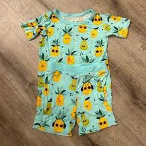 Little Sleepies Pineapple Jam jammies